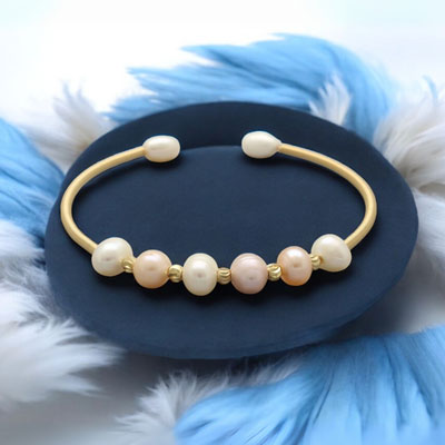 "Rhea Pearl Bracelet - JPSEP-24-264 - Click here to View more details about this Product